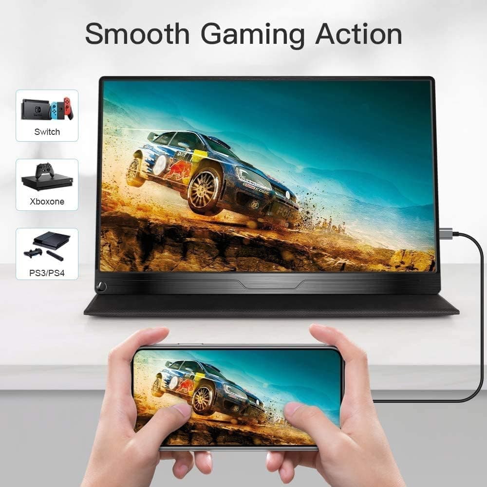 Buy UPERFECT,UPERFECT Portable Monitor, 15.6" Portable Monitor, 1920×1080 Full HD IPS USB C Monitor - Black - Gadcet UK | UK | London | Scotland | Wales| Ireland | Near Me | Cheap | Pay In 3 | Computer Monitor Accessories